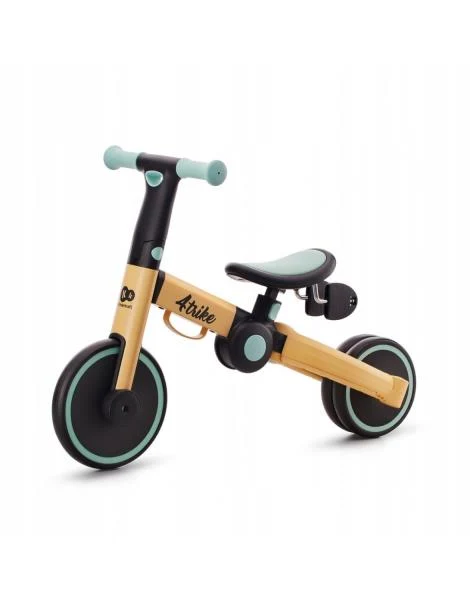 Триколісний велосипед 4TRIKE жовтий блакитний алюміній 88,5х50х43 см