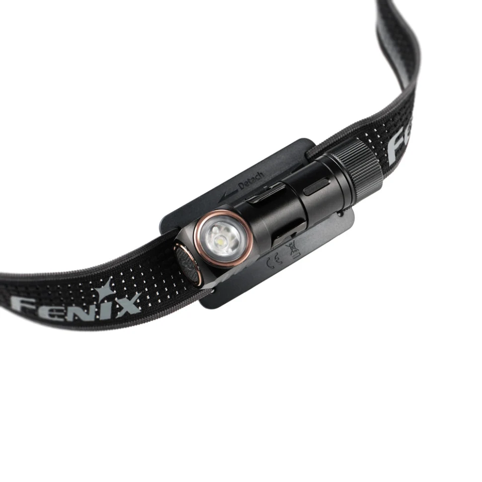 Фонарь налобный тактический Fenix Scout HM23 V2.0 200 лм алюминий черный 73,6х36х30 мм