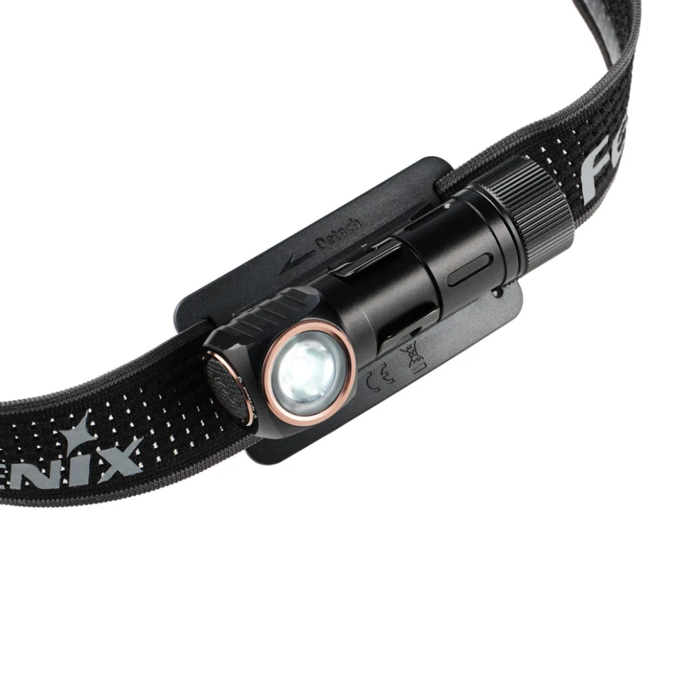Фонарь налобный тактический Fenix Scout HM23 V2.0 200 лм алюминий черный 73,6х36х30 мм