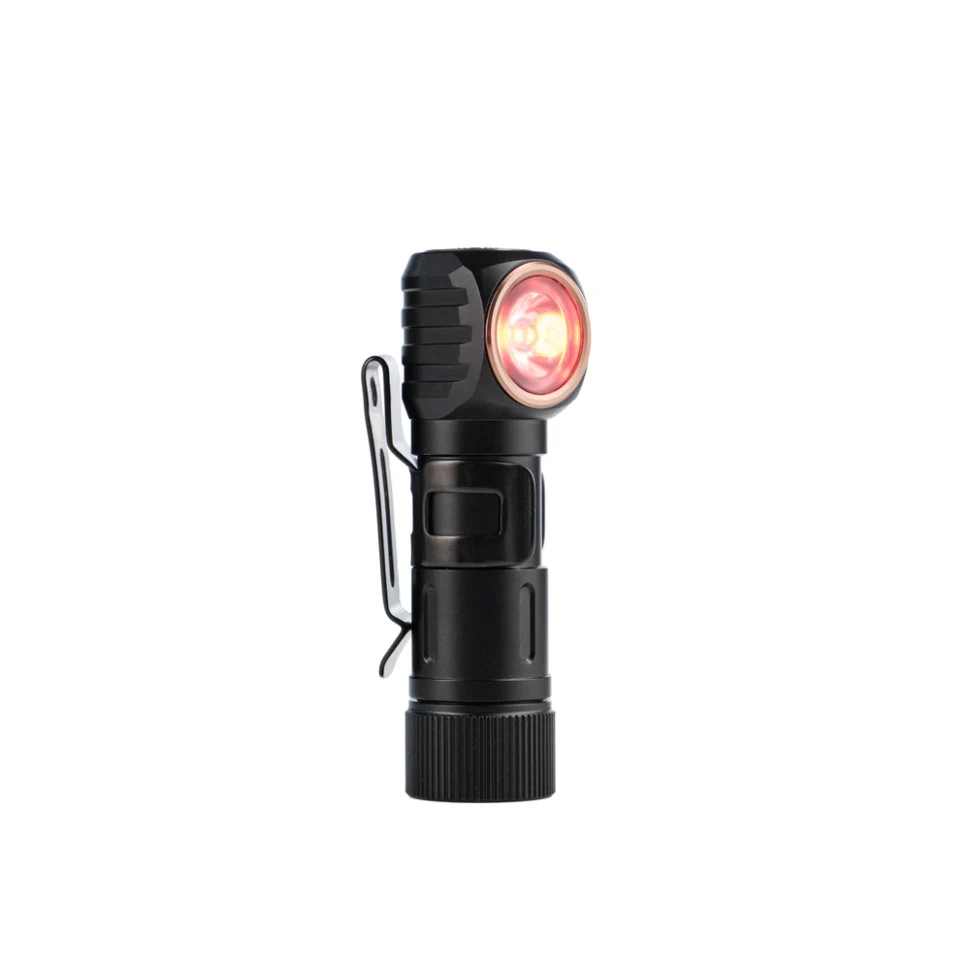 Фонарь налобный тактический Fenix Scout HM23 V2.0 200 лм алюминий черный 73,6х36х30 мм