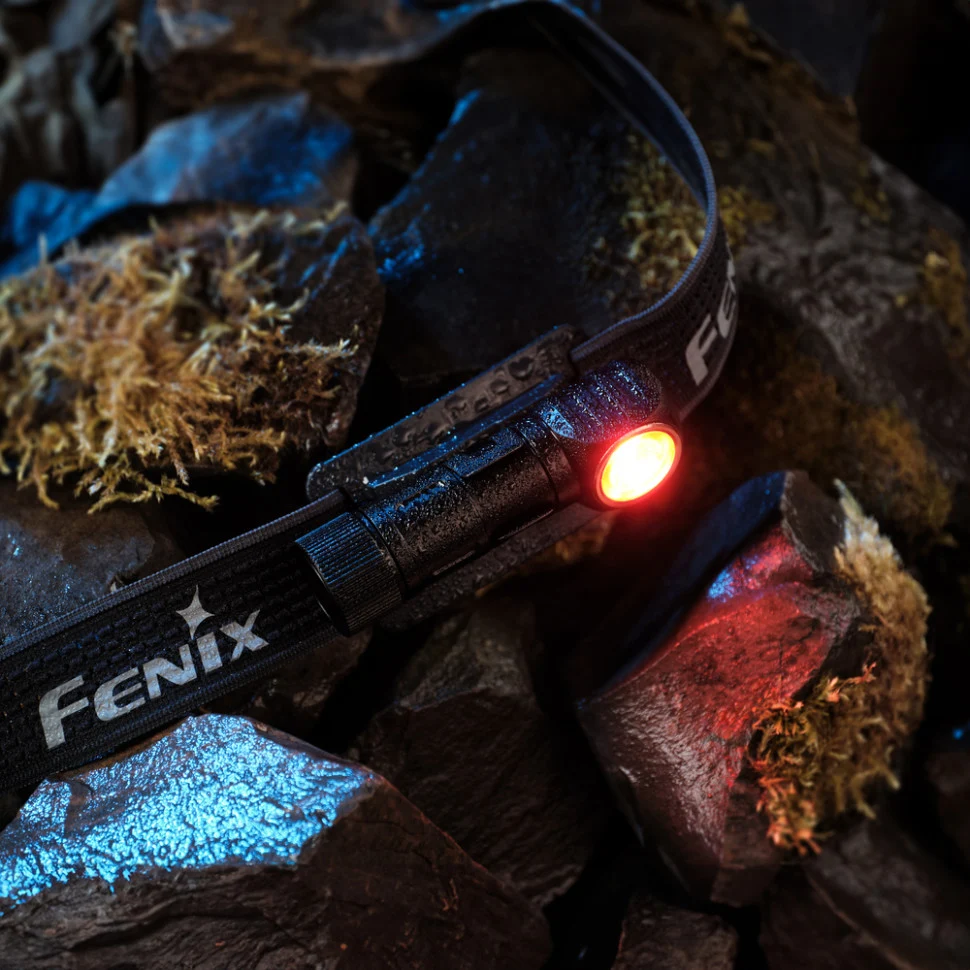 Фонарь налобный тактический Fenix Scout HM23 V2.0 200 лм алюминий черный 73,6х36х30 мм