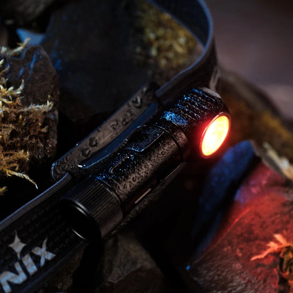 Фонарь налобный тактический Fenix Scout HM23 V2.0 200 лм алюминий черный 73,6х36х30 мм