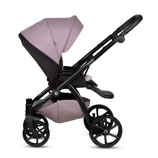 Універсальна коляска 2 в 1 Tutis Uno5 Plus ThermoCot ліловий 76x61x34 см шкіра