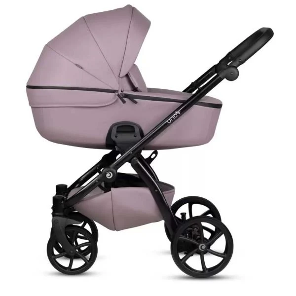 Універсальна коляска 2 в 1 Tutis Uno5 Plus ThermoCot ліловий 76x61x34 см шкіра