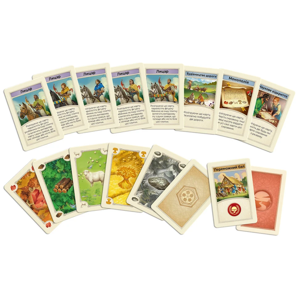 Настольная стратегическая игра CATAN R100UA для 3-4 игроков от 10 лет картон