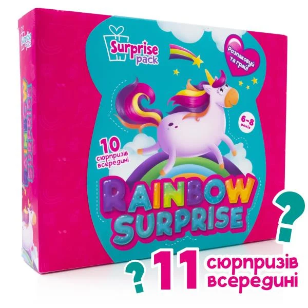 Набір для творчості Веселка 6-8 років фольга картон пластик різнобарвний