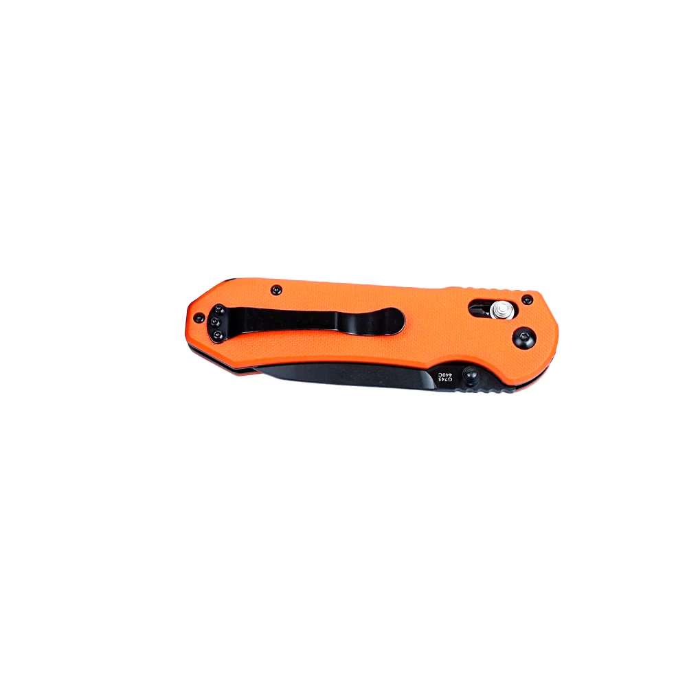Складаний ніж Ganzo G7453-OR 21x9 см 440C чорний G10
