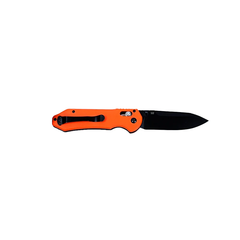 Складаний ніж Ganzo G7453-OR 21x9 см 440C чорний G10