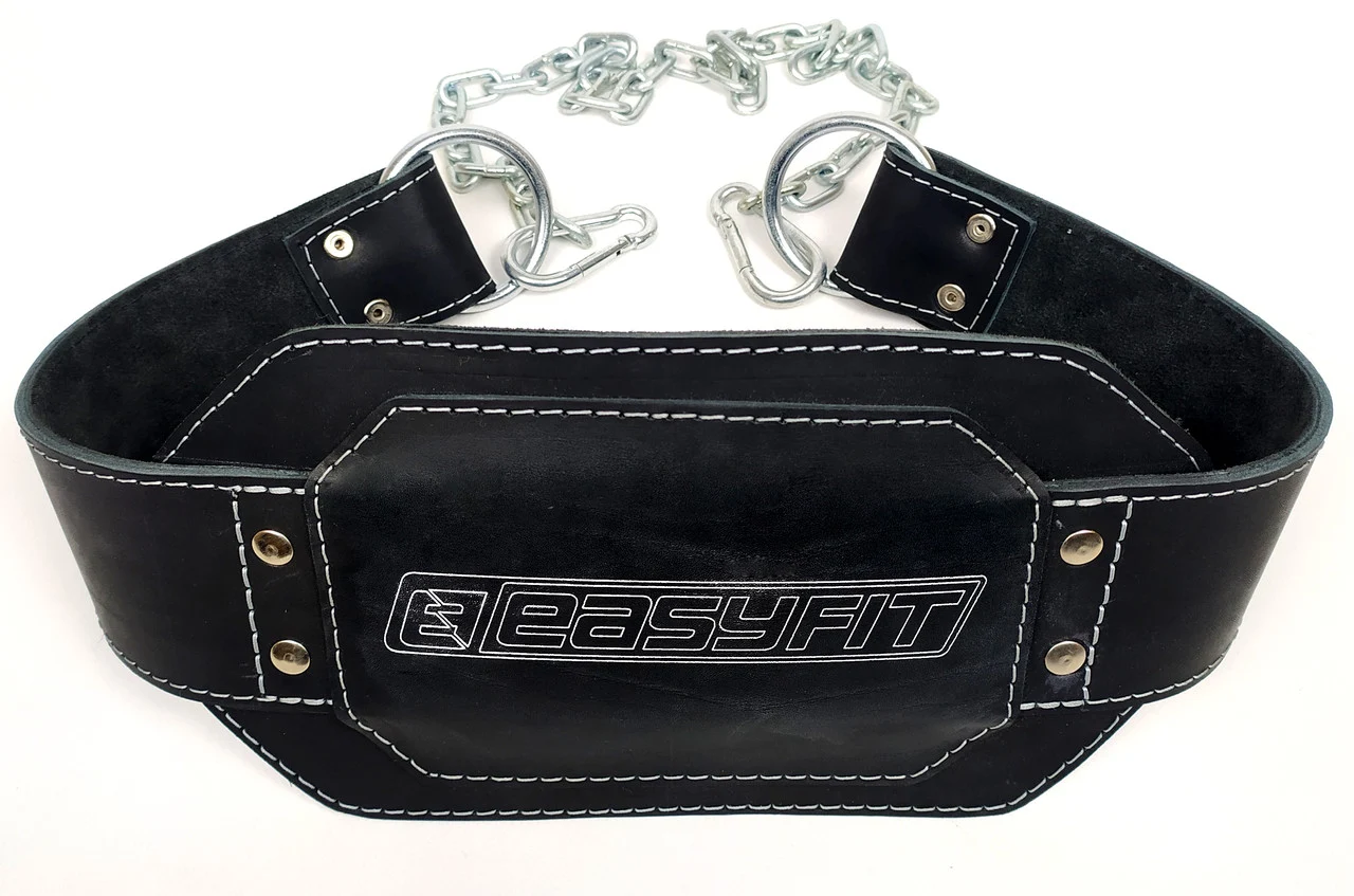 Пояс для обтяжень EasyFit 250 кг шкіра 85х16,5 см