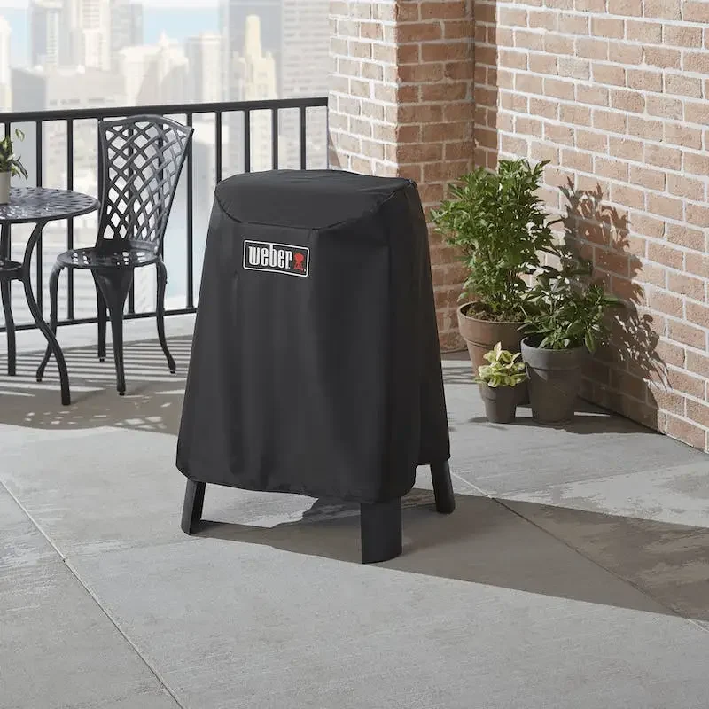 Чохол для електричного гриля Weber Lumin 77,5х59,5х59,5 см поліестер чорний