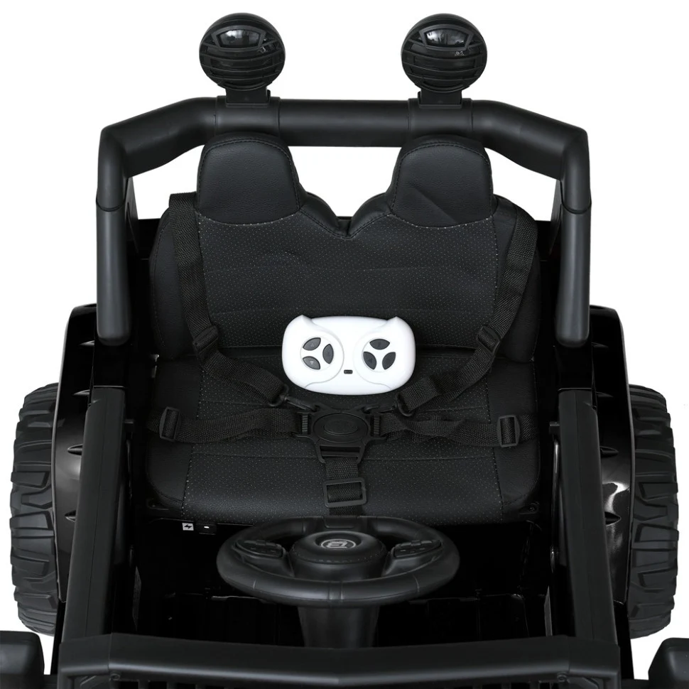 Детський електромобіль джип Bambi Racer M 5836EBLRS-2 105x62x69 см екокожа синій