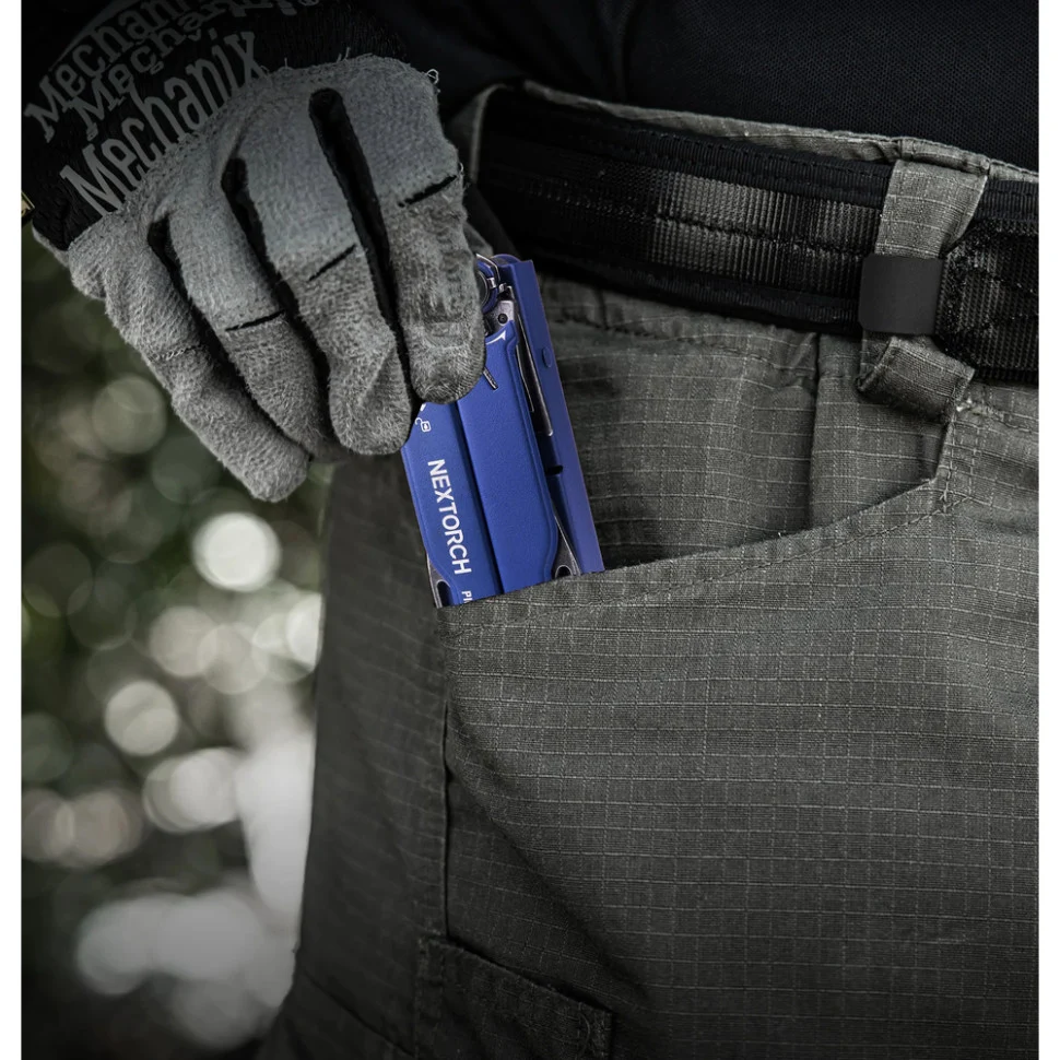 Мультитул Nextorch Pioneer MT20 14 функцій нержавіюча сталь 109х39х28 мм синій