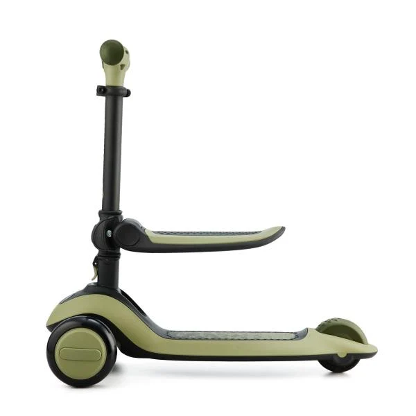 Самокат Kinderkraft Halley зелений 75,5x29x58 см PP + алюміній 3 кг