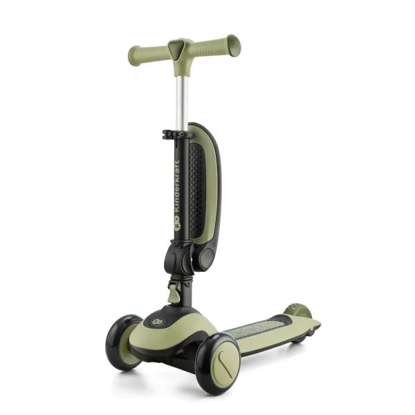 Самокат Kinderkraft Halley зелений 75,5x29x58 см PP + алюміній 3 кг