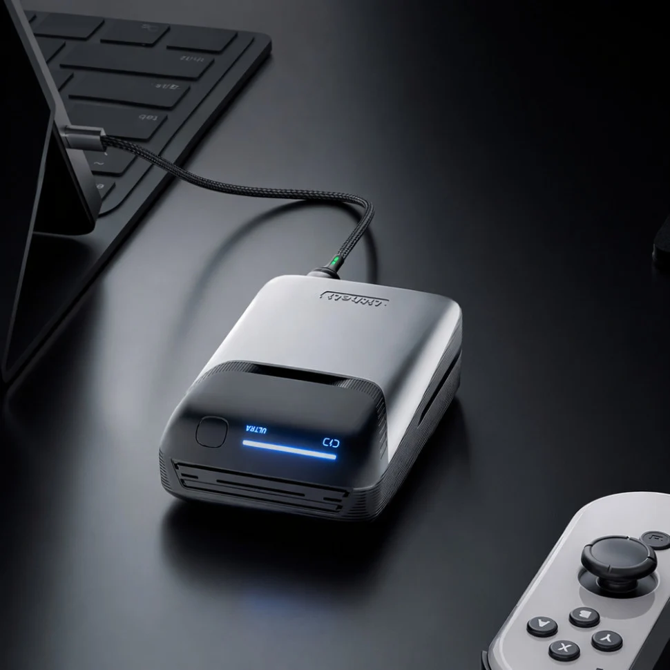 Павербанк Litheli U20BY04B 20000 мА·год 45 Вт USB-C ABS 127,5х81,9х39,5 мм чорний
