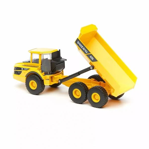 Самоскид Volvo A25G 1:50 металевий жовтий чорний для дітей від 3 років