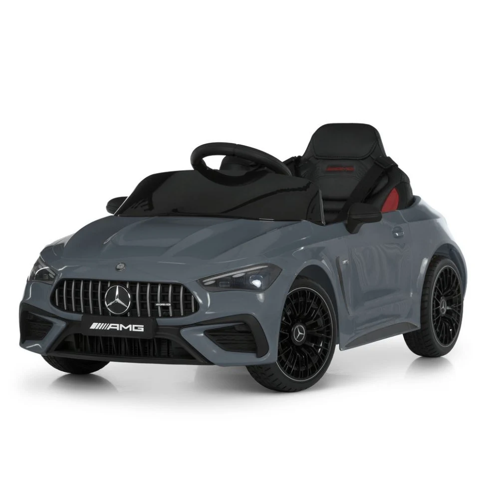Дитячий електромобіль Mercedes M 6292 EBLR 12V до 30 кг пластик чорний