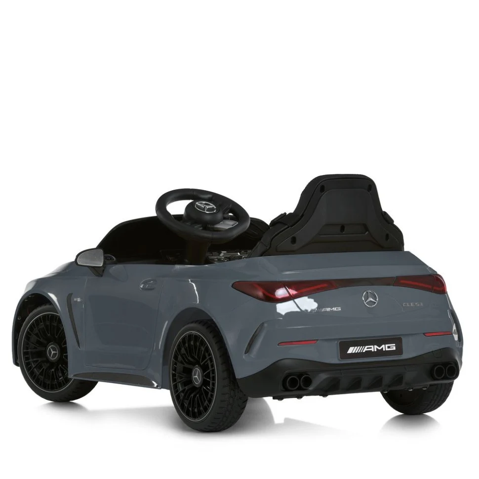 Дитячий електромобіль Mercedes M 6292 EBLR 12V до 30 кг пластик чорний