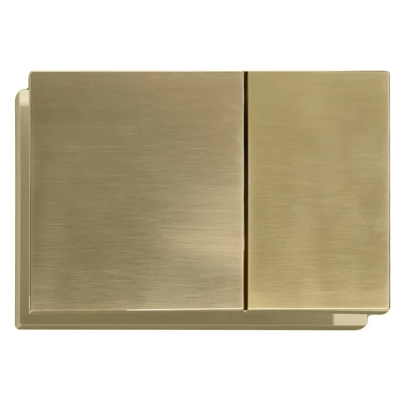 Панель змиву Koer KT-0610-12 240x160x32 мм пластикова матове золото