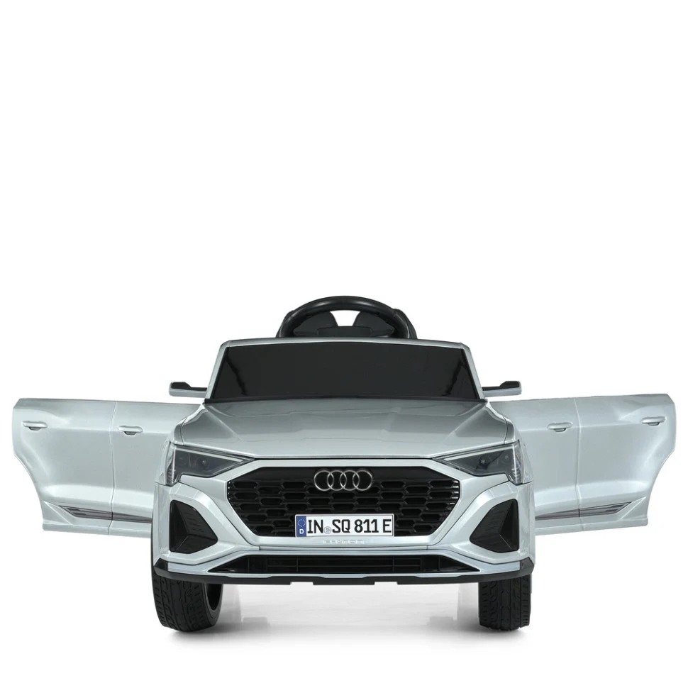 Детский электромобиль Audi SQ8 M 5899EBLRS-11 до 30 кг экокожа 98x50x45 см