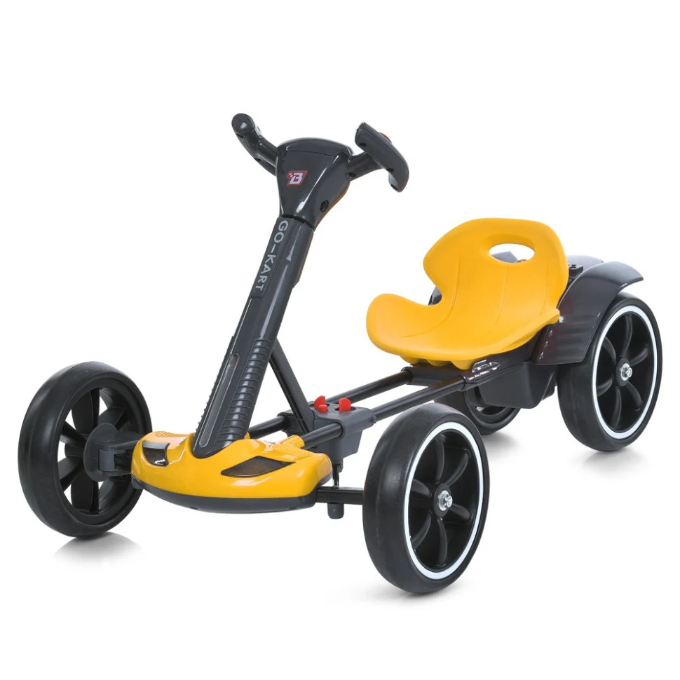 Електрокарт Bambi Cart M 6072EBR до 50 кг 84х32х28 см пластик чорний