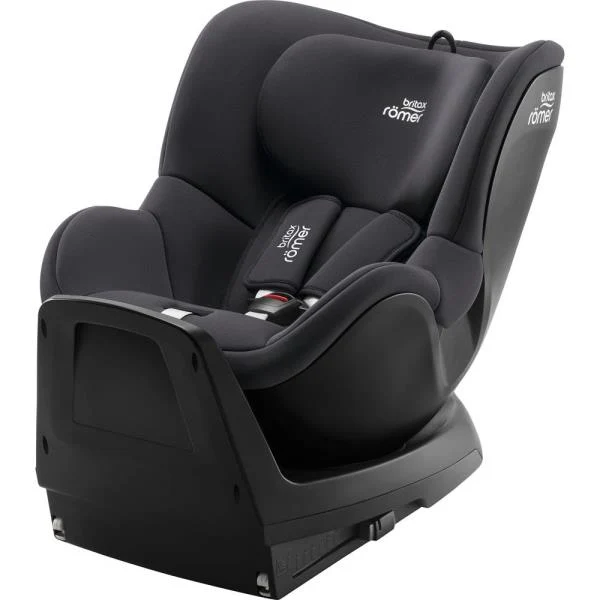 Автокрісло Britax-Romer Dualfix Plus 0+/1 ISOFIX обертання 360° текстиль темно-сірий