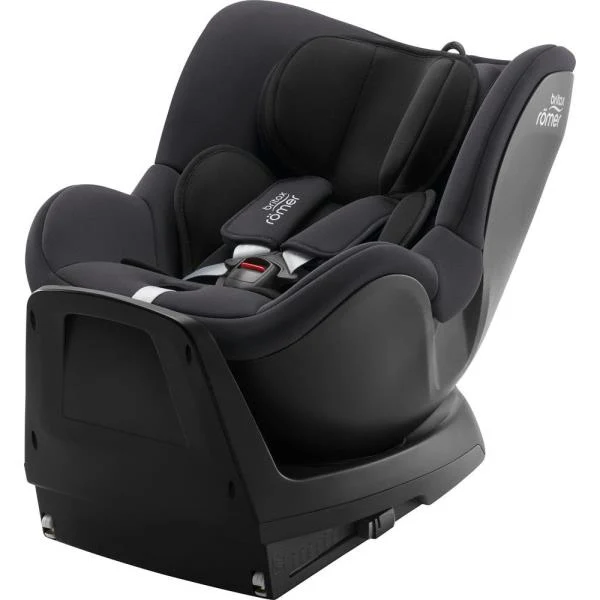 Автокрісло Britax-Romer Dualfix Plus 0+/1 ISOFIX обертання 360° текстиль темно-сірий