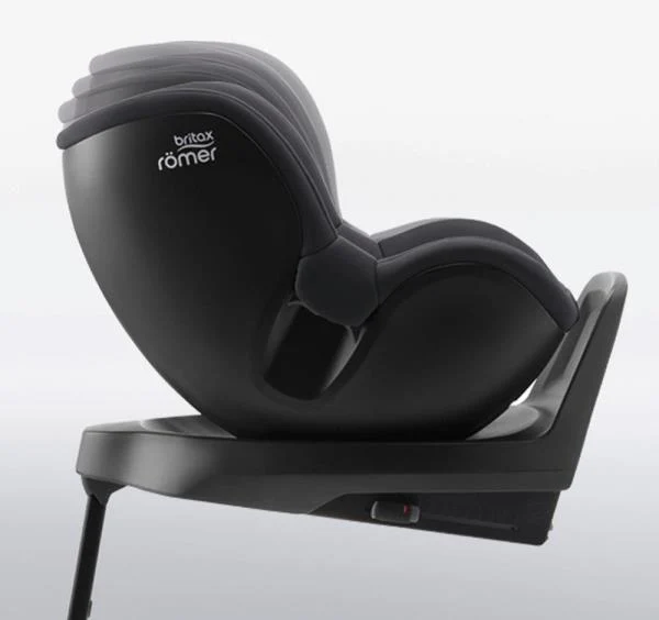Автокрісло Britax-Romer Dualfix Plus 0+/1 ISOFIX обертання 360° текстиль темно-сірий