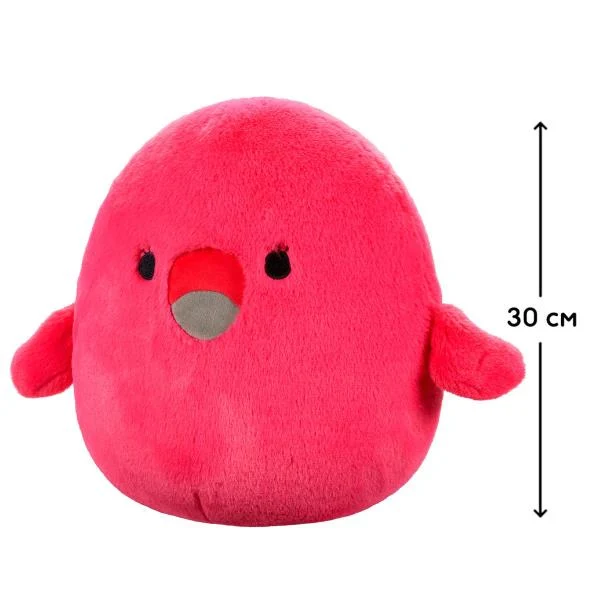 М'яка іграшка Squishmallows Фламінго 30 см Плюш Рожевий
