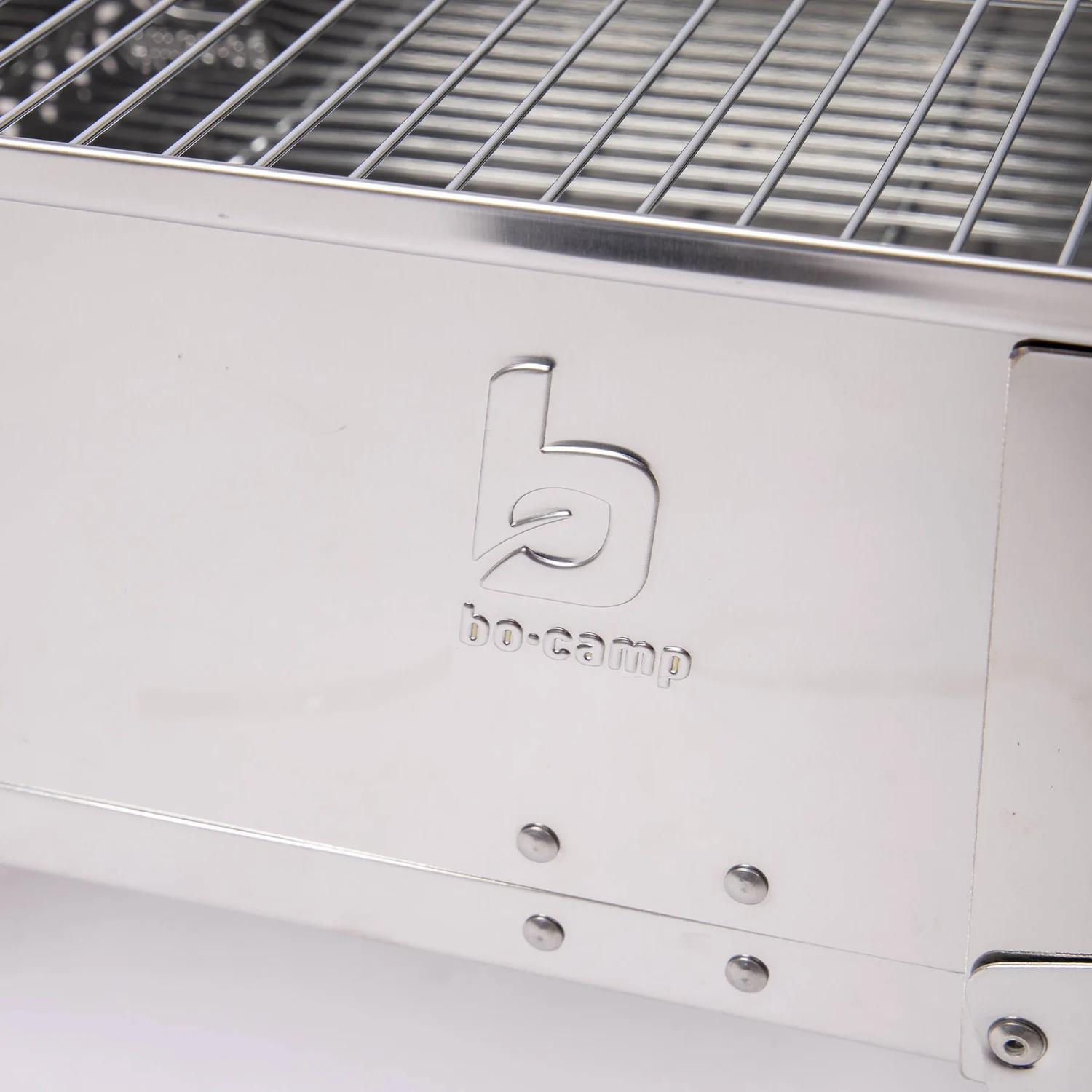 Гриль угольный складной Bo-Camp Compact Delux Silver нержавеющая сталь 33х22х27,5 см