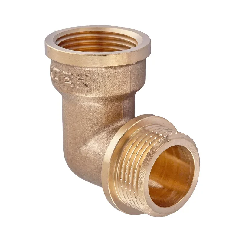 Ніпель Koer KF.L06MF.WN 1/2" MF латунь без нікелю