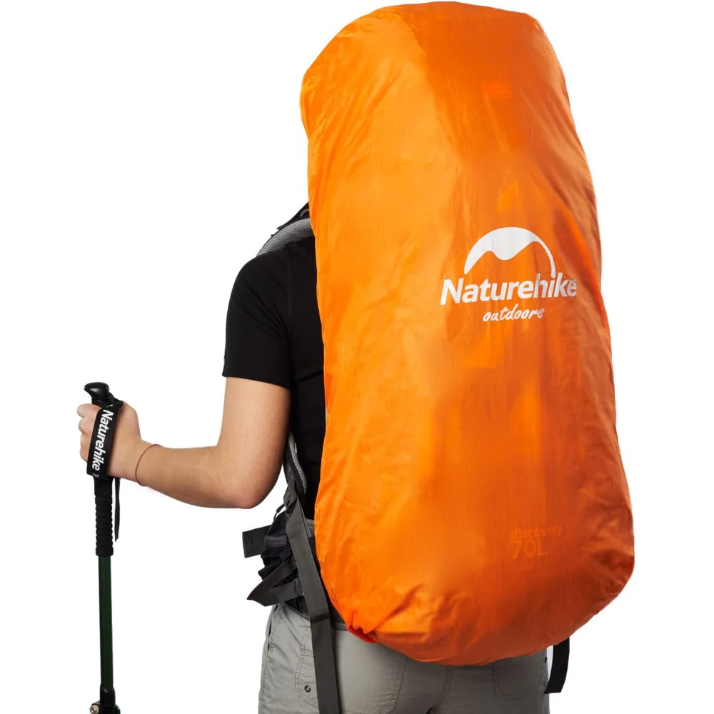 Рюкзак туристичний Naturehike NH70B070-B 70 л поліестер 75х27х33 см чорно-сірий