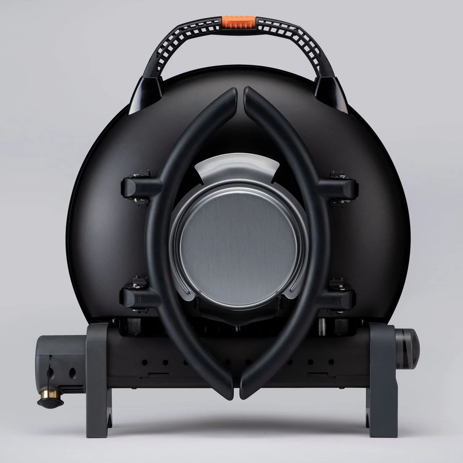 Портативний газовий гриль O-Grill 600T 58,5x21,5x56,7 см металевий срібний