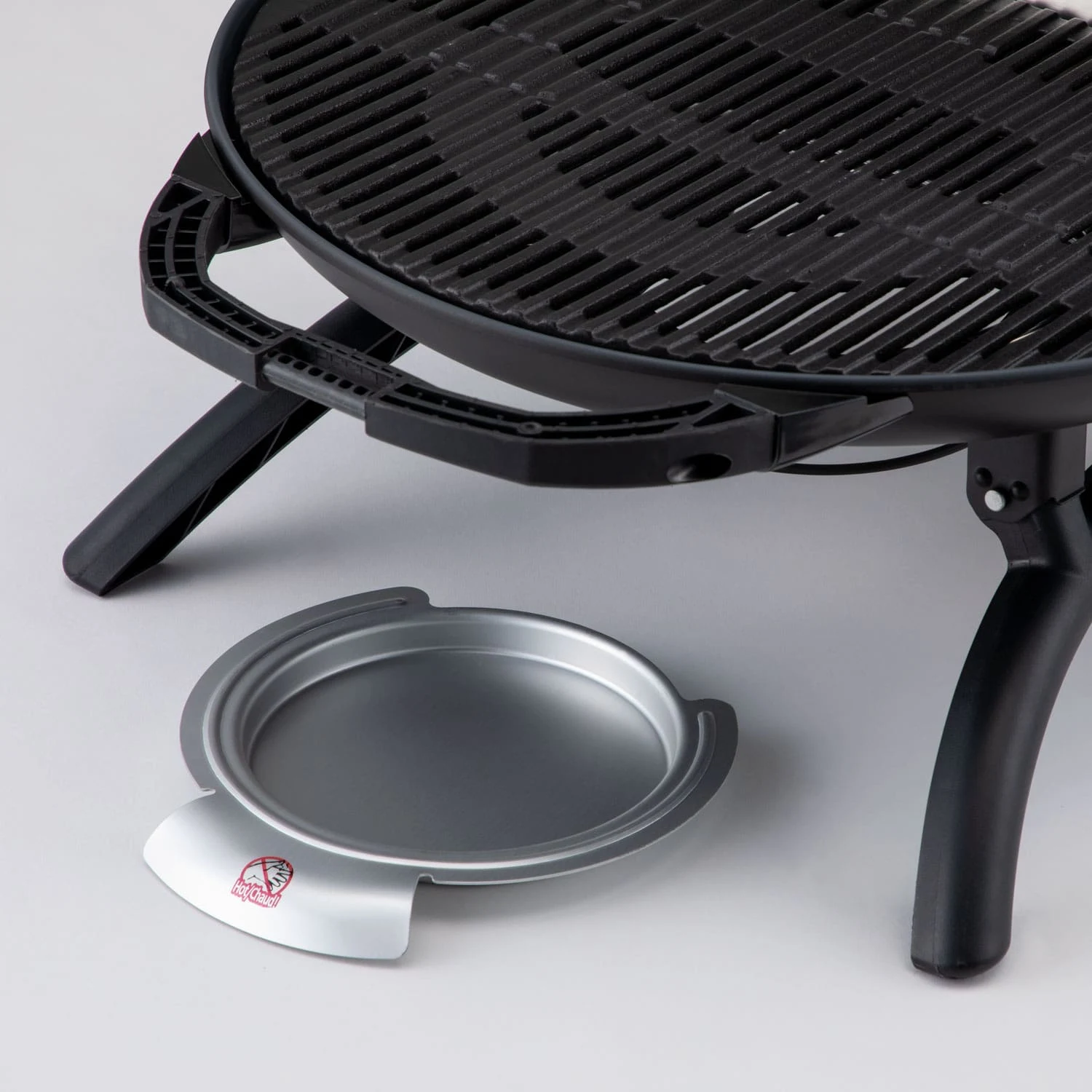 Портативний газовий гриль O-Grill 600T 58,5x21,5x56,7 см металевий срібний