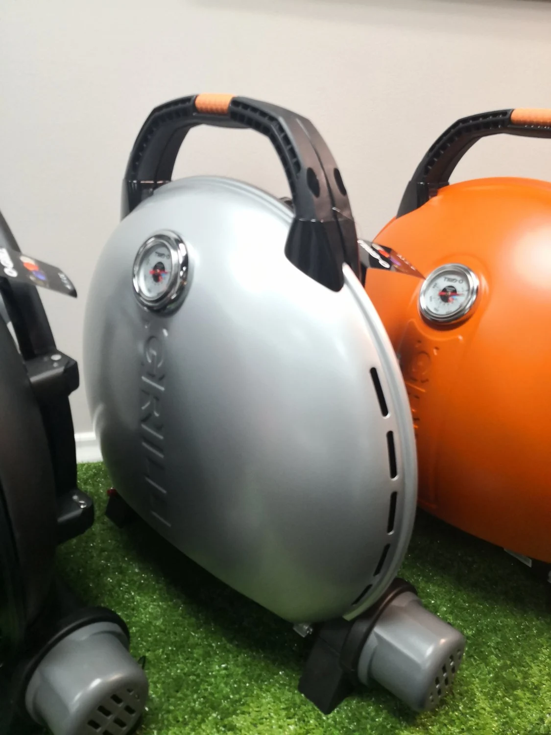 Портативний газовий гриль O-Grill 600T 58,5x21,5x56,7 см металевий срібний