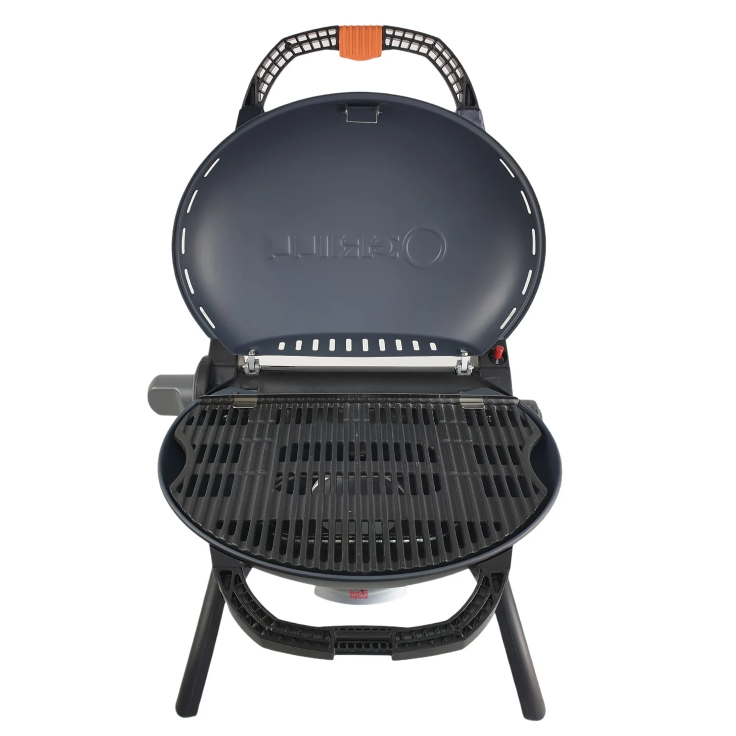 Портативний газовий гриль O-Grill 600T 58,5x21,5x56,7 см металевий срібний