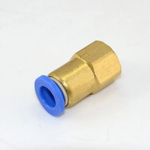 Пневмо з'єднання цангове 6ммx3/8" пластик пряме AIRKRAFT SPCF06-03