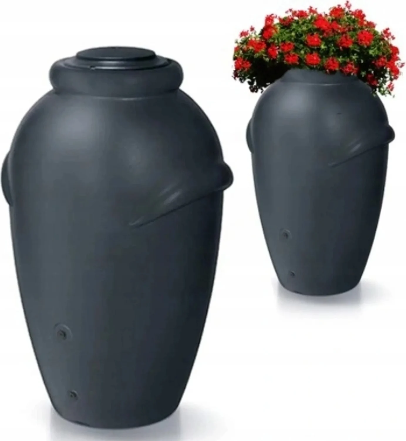 Резервуар для дощової води 360 л HDPE антрацитовий 720x800x1200 мм