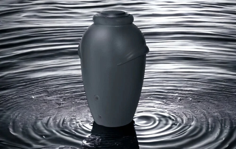 Резервуар для дощової води 360 л HDPE антрацитовий 720x800x1200 мм
