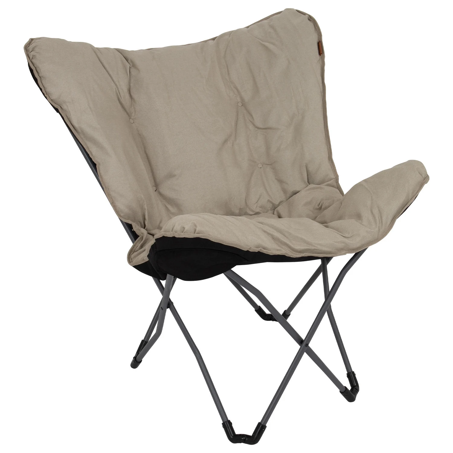 Крісло розкладне Bo-Camp Redbridge L 81х50 см Polyester 600D Oxford сіре