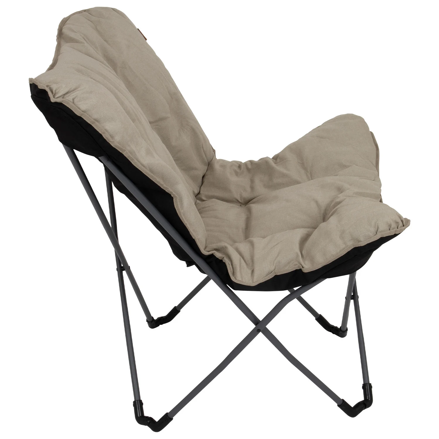 Крісло розкладне Bo-Camp Redbridge L 81х50 см Polyester 600D Oxford сіре