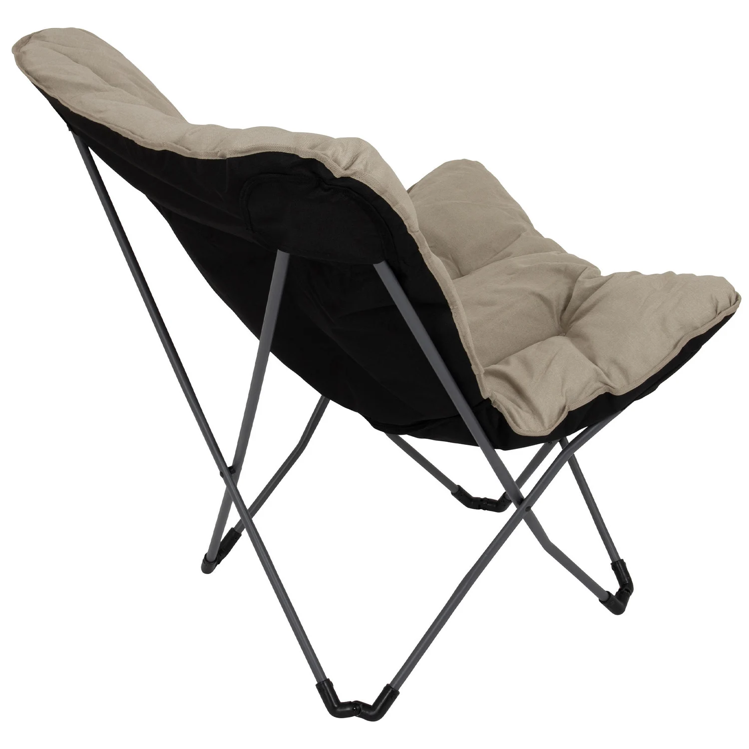 Крісло розкладне Bo-Camp Redbridge L 81х50 см Polyester 600D Oxford сіре