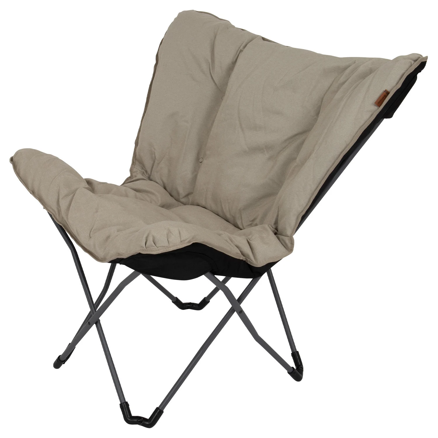 Крісло розкладне Bo-Camp Redbridge L 81х50 см Polyester 600D Oxford сіре