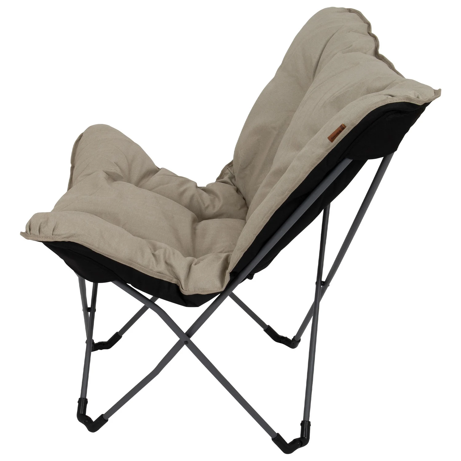 Крісло розкладне Bo-Camp Redbridge L 81х50 см Polyester 600D Oxford сіре