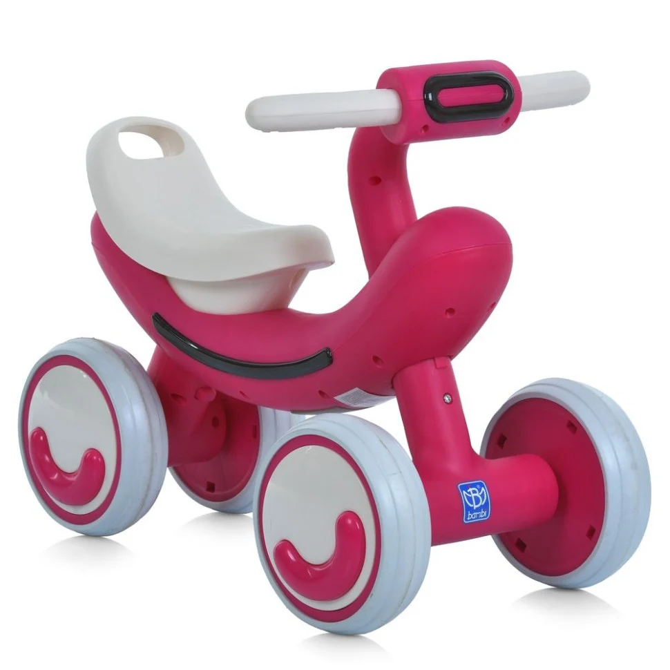 Каталка-толокар Bambi M 6239E-8 до 30 кг пластик 58x35x44 см коричнева