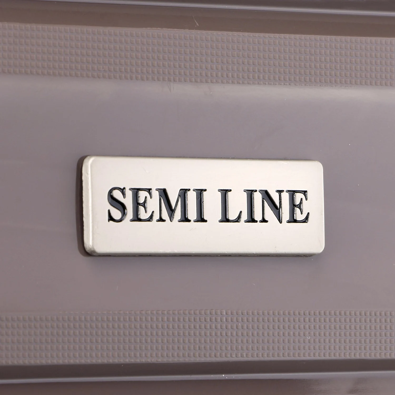 Валіза Semi Line 24" (M) коричнева поліпропілен 63 л на 4 колесах з кодовим замком